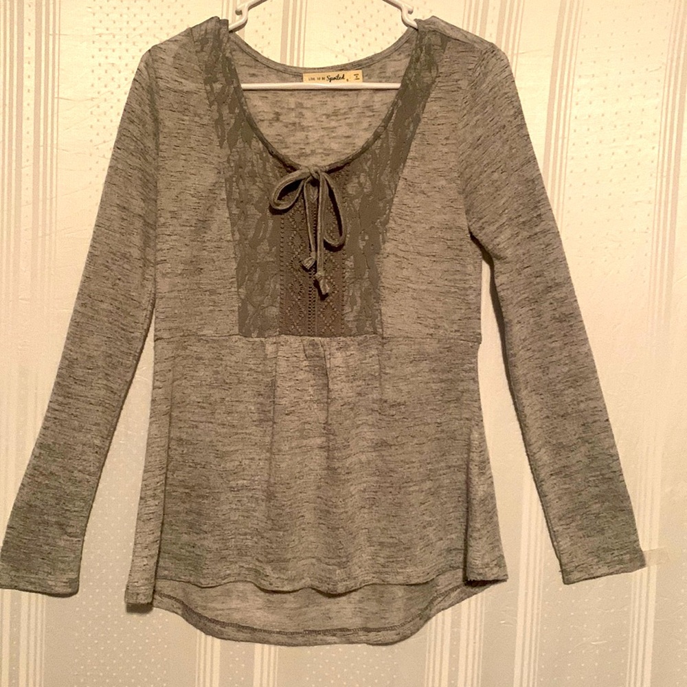 “Live to be Spoiled” Junior Blouse.